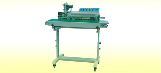 Color ribbon pringting continuous band sealer