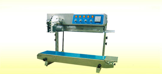 Color ribbon printing continuous band sealer1