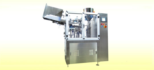 Plastic Tube filling & sealing machine